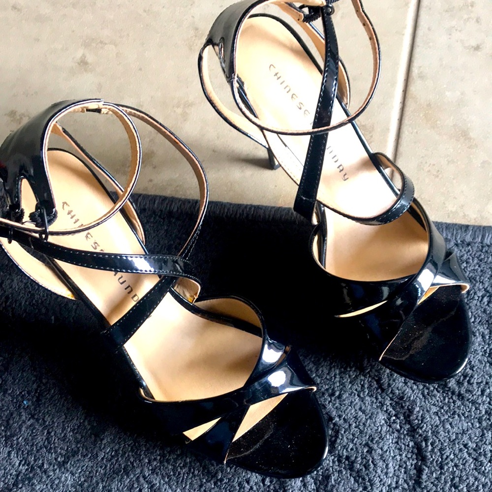 Chinese laundry black high heels